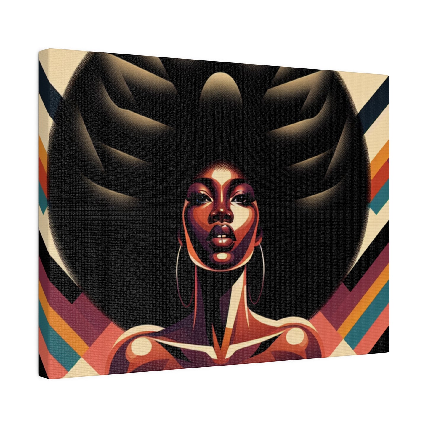 Afro-woman Original Print