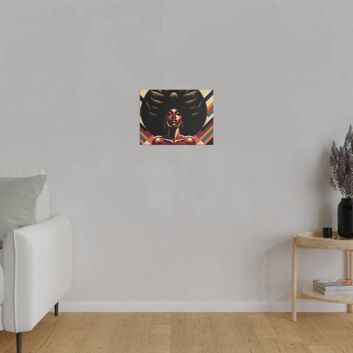 Afro-woman Original Print