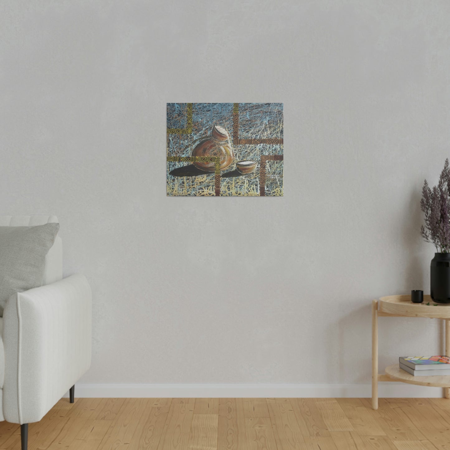 "Keregbe emu" Palm wine gourd limited edition print