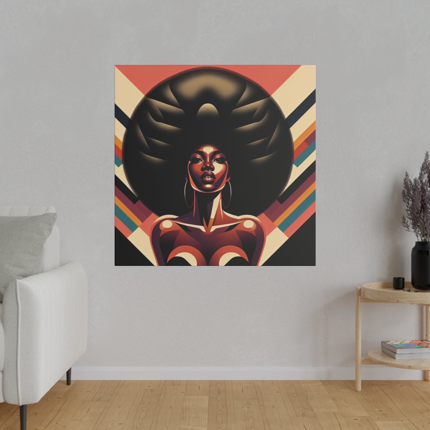 Afro-woman  Original Print