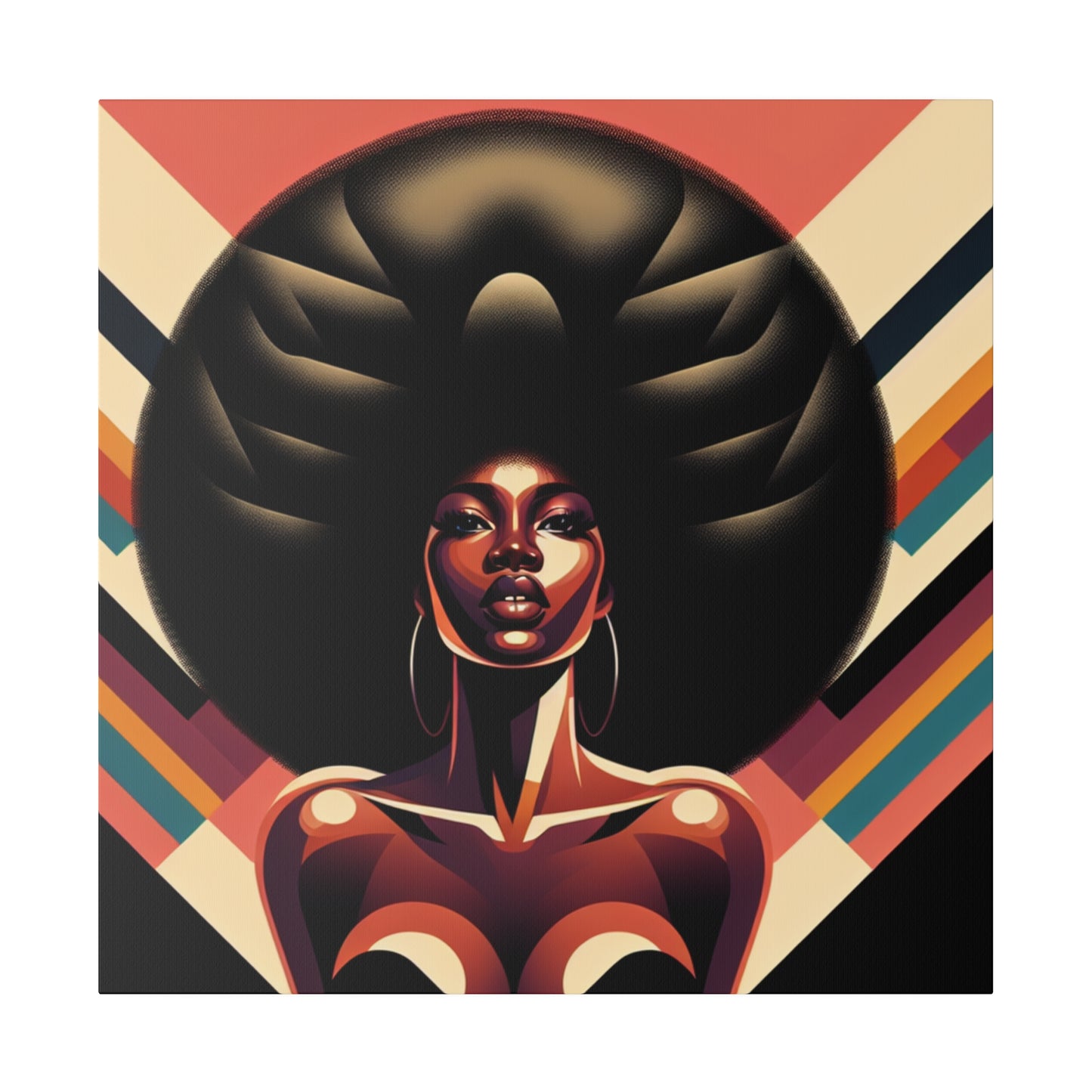 Afro-woman  Original Print