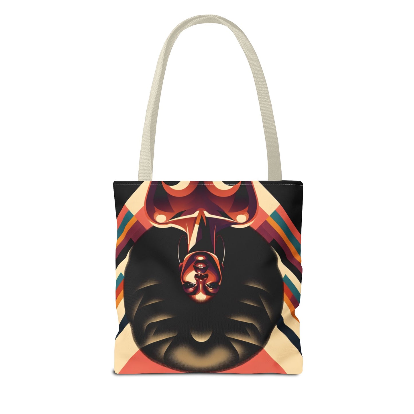 Afro woman Tote Bag