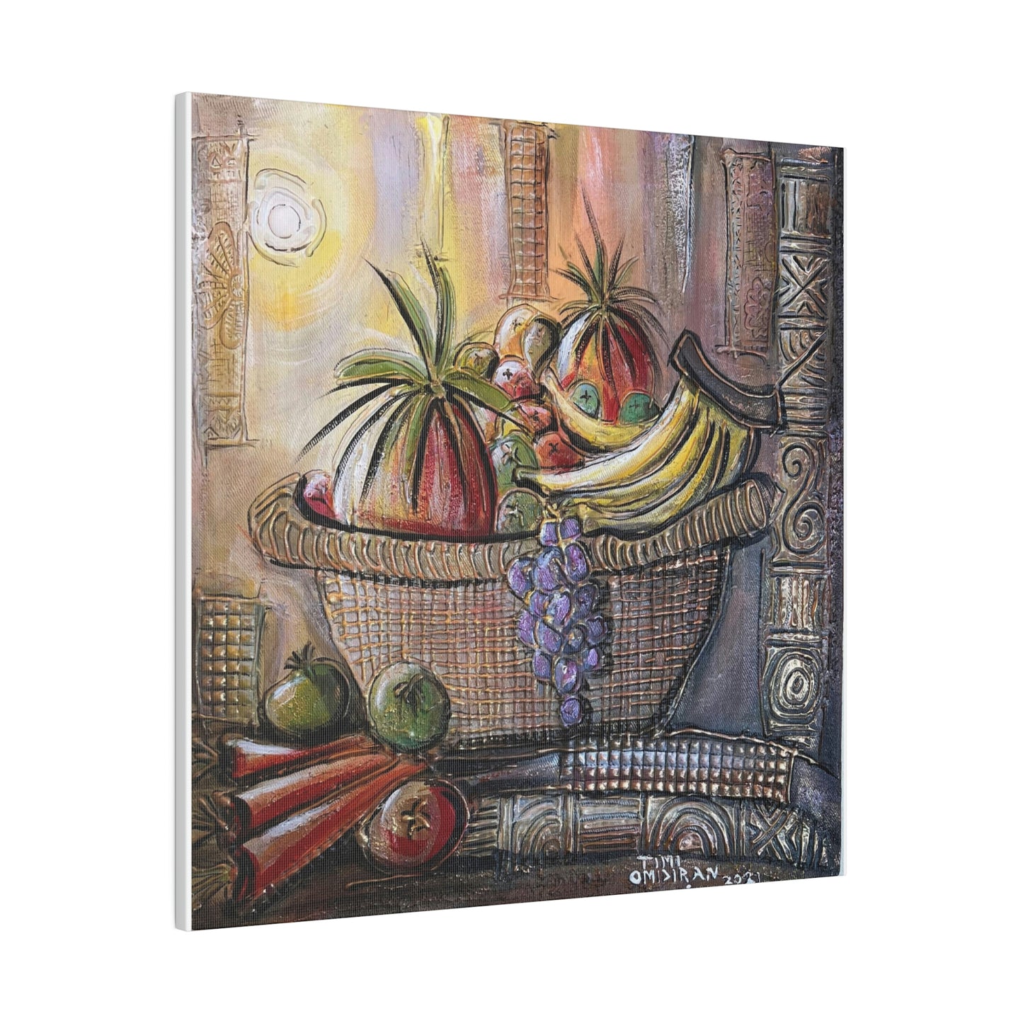 "Fruit basket painting" Limited edition print