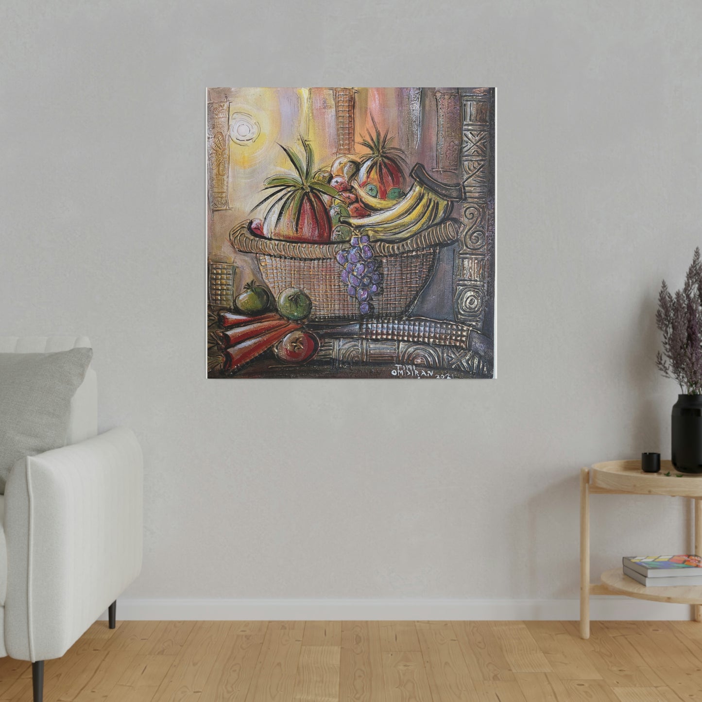 "Fruit basket painting" Limited edition print