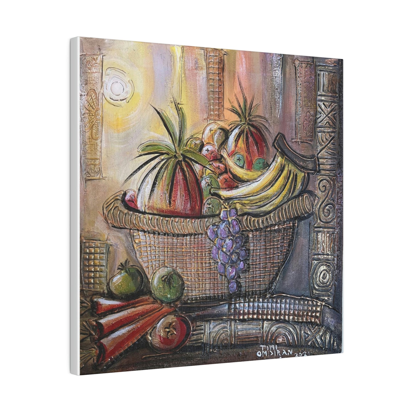 "Fruit basket painting" Limited edition print